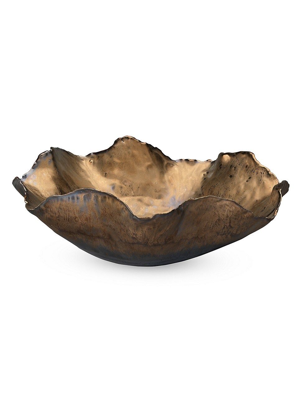 Peony Large Antique Gold Catchall Bowl | Saks Fifth Avenue
