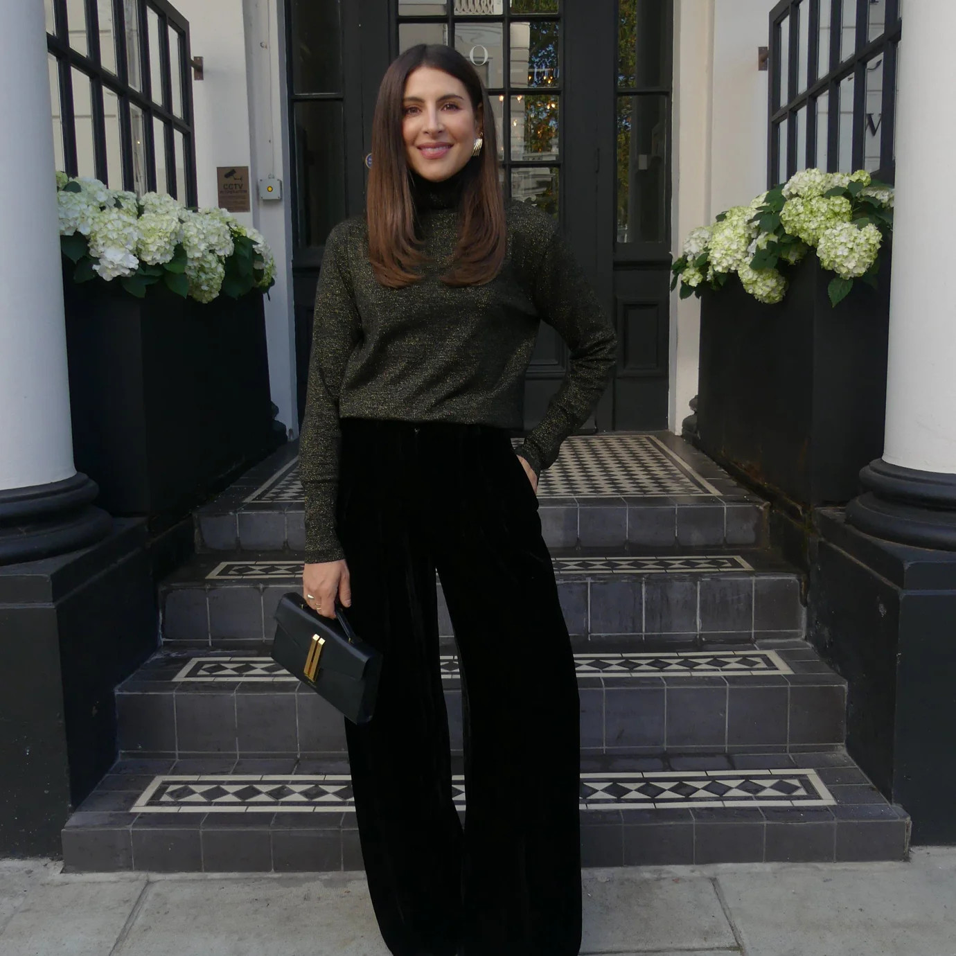 ROLL NECK KNIT JUMPER - GOLD SHIMMER | WAT The Brand