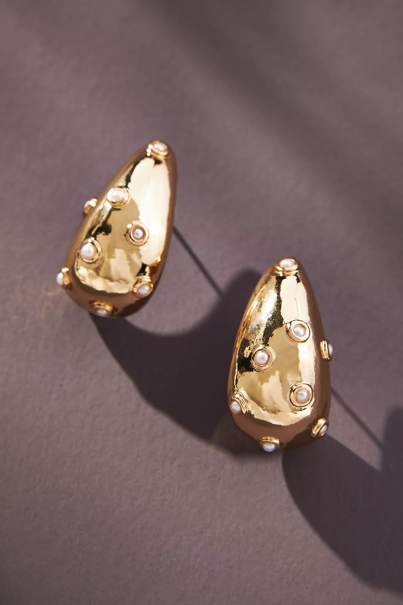 The Petra Embellished Mini Drop Earrings | Anthropologie (US)