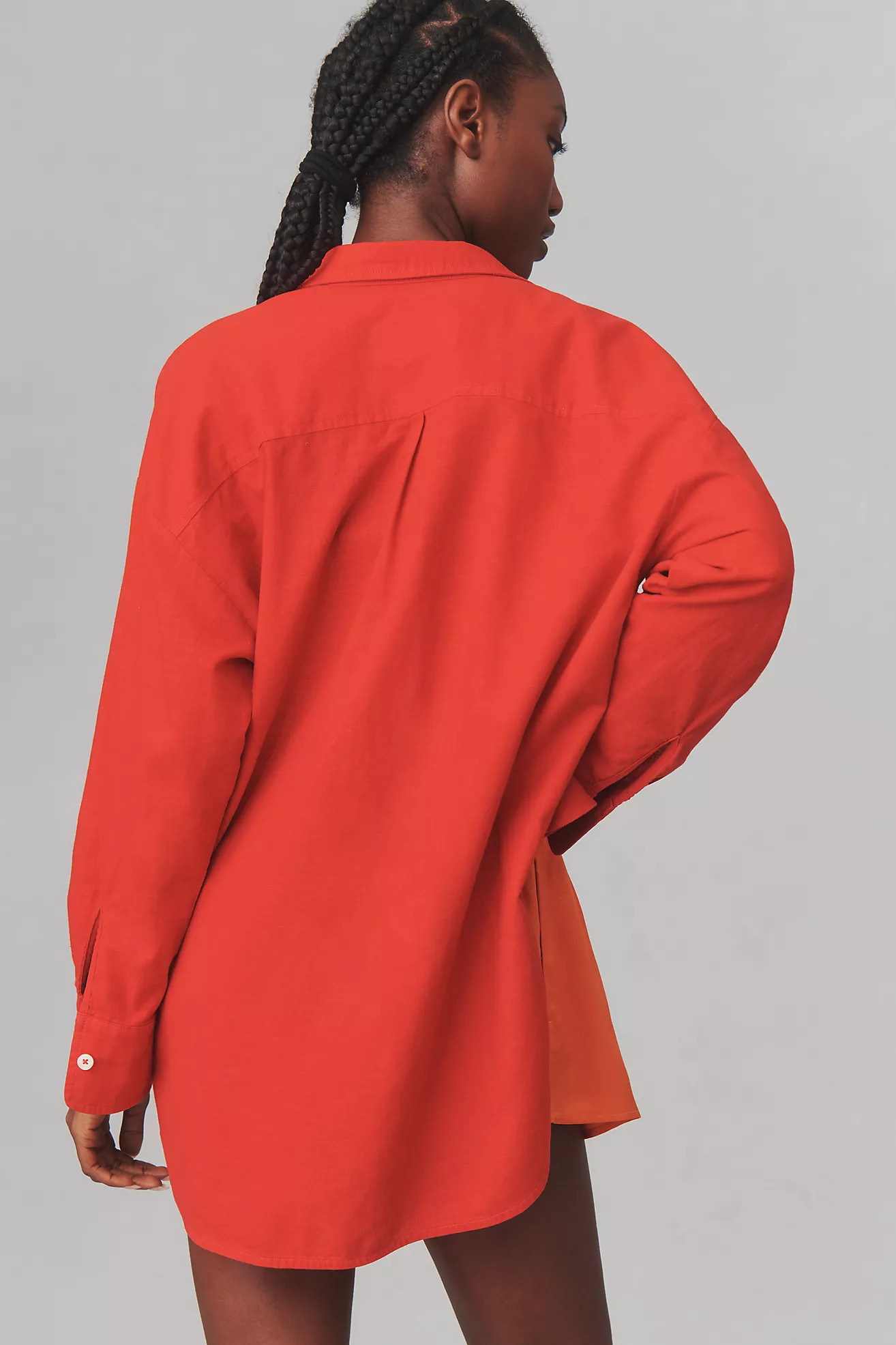 The Bennet Buttondown Shirt by Maeve: Linen Edition | Anthropologie (US)