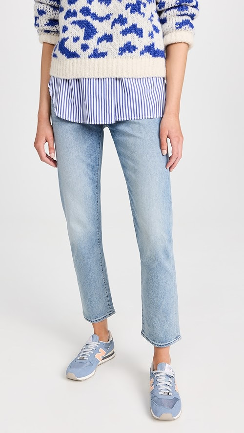 MOTHER High Waisted Hiker Hover Jeans | SHOPBOP | Shopbop