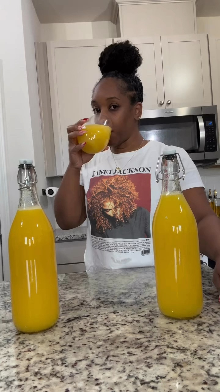 Internal health 🤝🏾 External glow. ✨
I don’t just eat my vitamins, I sip them! This “Liquid Gold” blend is my secret weapon for clear skin, high energy, and a happy gut. When you treat your body like a temple, it shows! 💅🏾
The Lineup:
🍊 Orange (Immunity)
🍐 Pear (Fiber)
🍎 Apple (Energy)
🥭 Mango (Vitamin A)
🍍 Pineapple (Digestion)
🥥 Coconut Water (Hydration)
Are we juicing this week or what? Let me know your favorite fruit combo in the comments! 👇🏾

#JuicingTutorial #WellnessJourney #HealthyLifestyle #BlackGirlHealth #JuiceCleanse

#LTKfitnessgoals #LTKfoodie #LTKdayinmylife