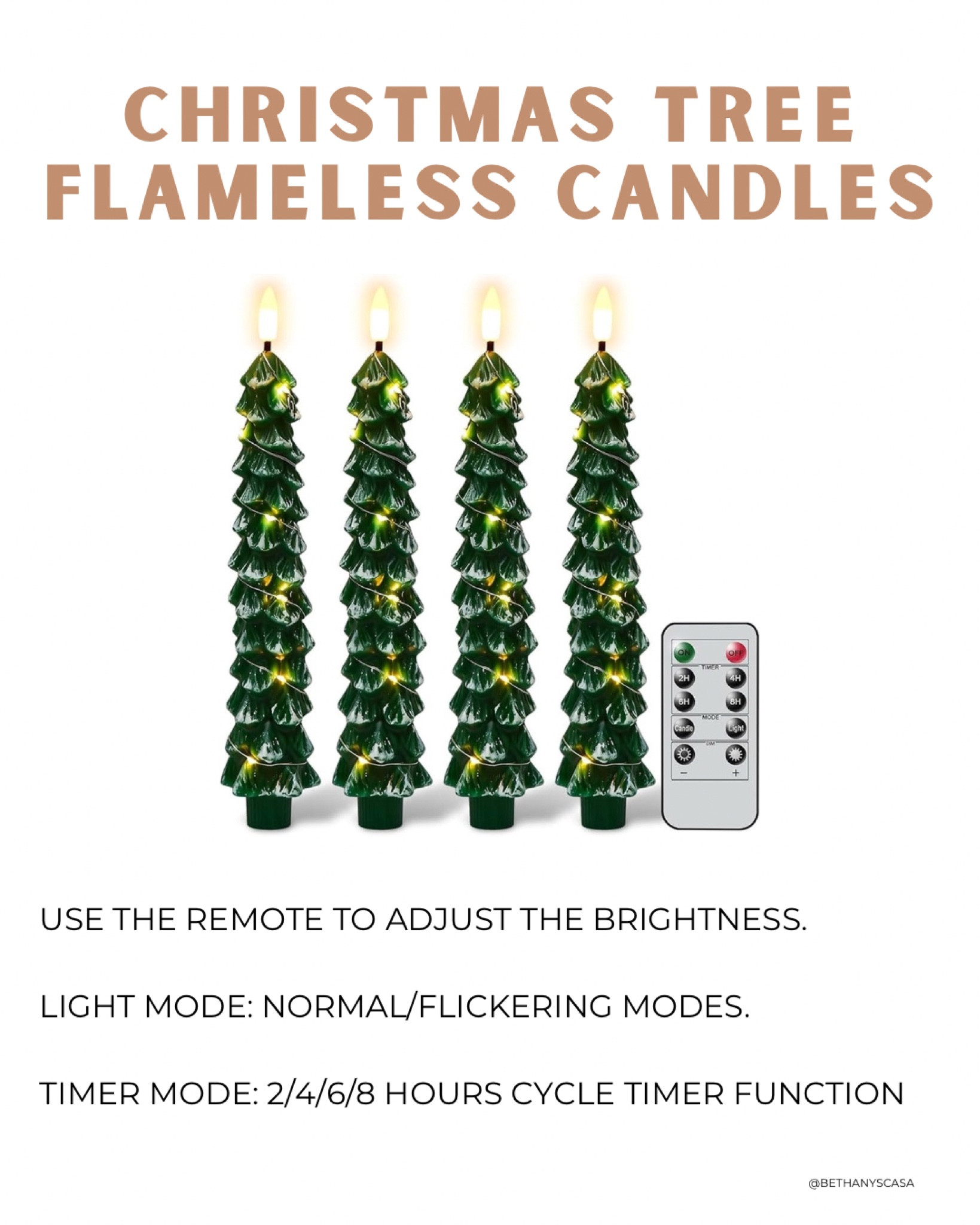 LOVE these Christmas tree candles! Can never have enough around the house!

#LTKHoliday #LTKSaleAlert #LTKStyleTip