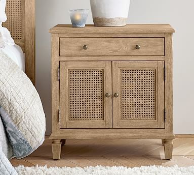 Sausalito 28&quot; Cane Nightstand | Pottery Barn (US)