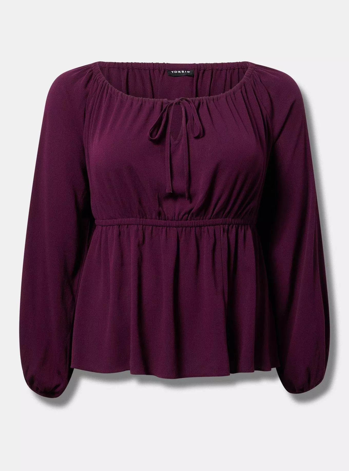 Babydoll Tie Front Top | Torrid (US & Canada)
