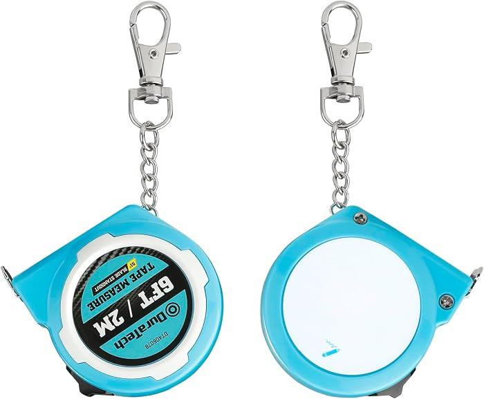 DURATECH Mini Tape Measure, 2 PCS 6FT Inch/Metric Small Tape Measure | Amazon (US)
