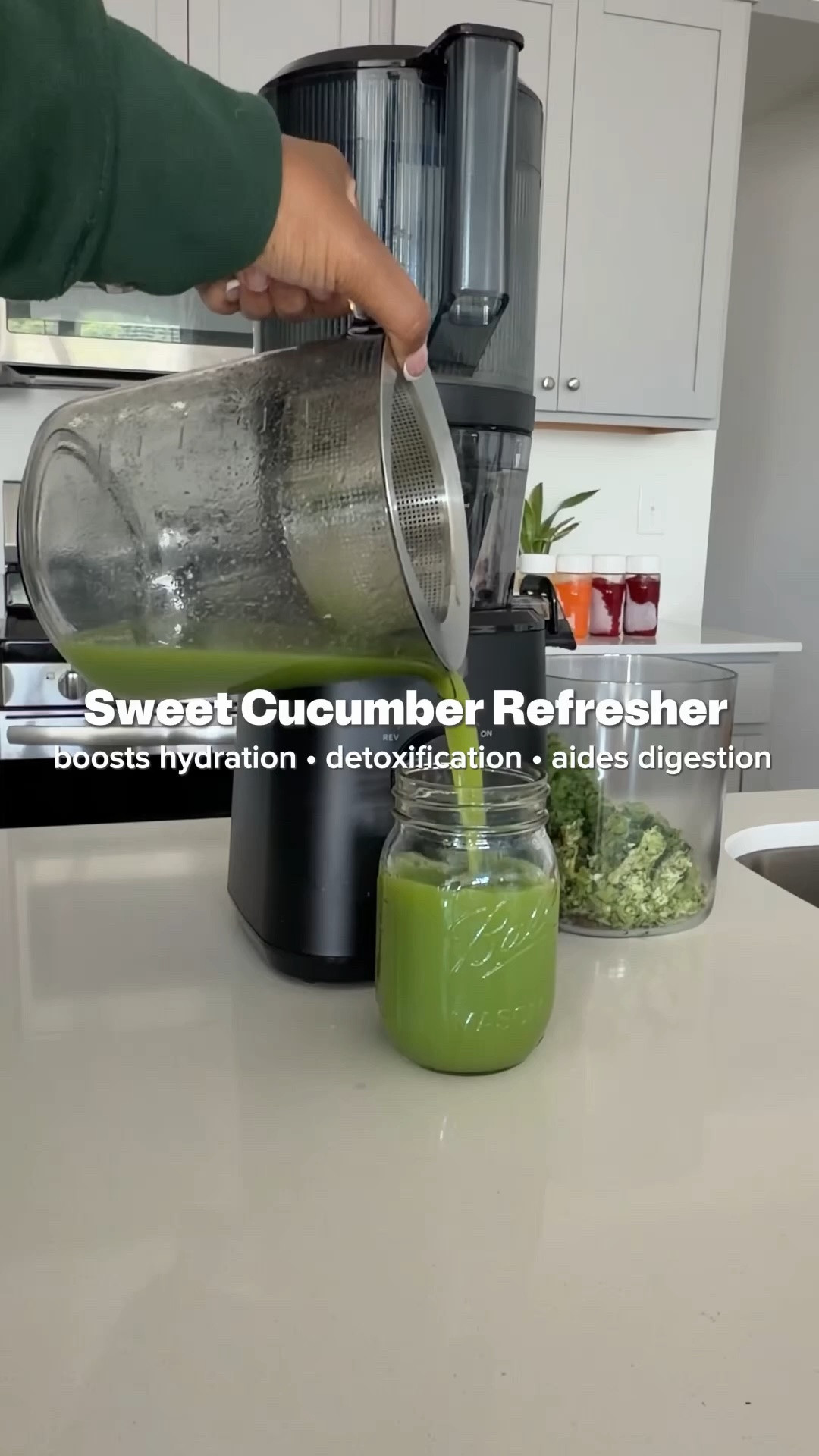 A sweet & refreshing green juice to nourish and hydrate your body! 💚

Made in my Nama J2 juicer! Don’t forget to use my code DERRIAN10 to get $60 off at checkout! Would you try this recipe?

#LTKfoodie #LTKSaleAlert #LTKvlog