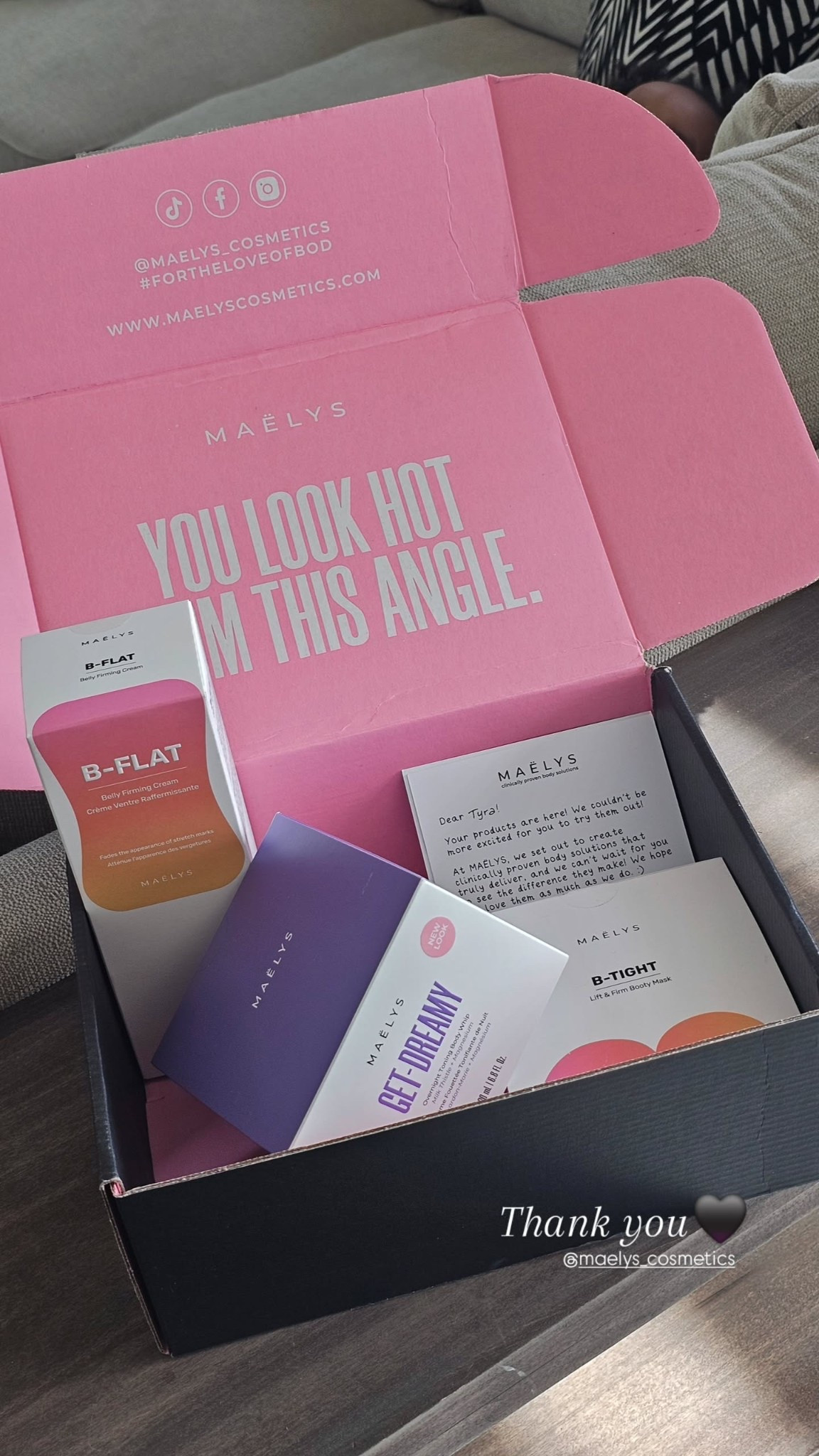 Thank you @maelys_cosmetics 🖤 I’m loving these products I was sent from Maelys! I love how they make my skin feel. As a mom of 3 investing in my self and my skin is just what I needed. 

#selfcare #beauty #skin #skincare #momlife #mom 

#LTKBeauty #LTKselfcare #LTKmomlife