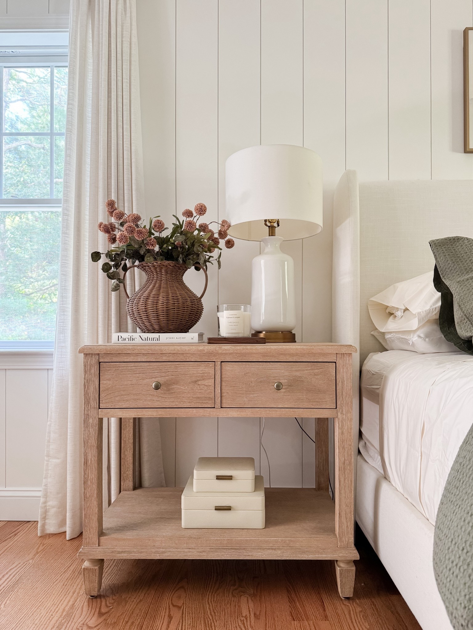 Modern coastal bedroom  Neutral bedroom  nightstands  wall art  throw pillows  Bedroom 

 Home inspo  Seasonal decor  Seasonal home inspo  sherricalnan  sherricalnanhome

#LTKStyleTip #LTKHome #LTKSaleAlert