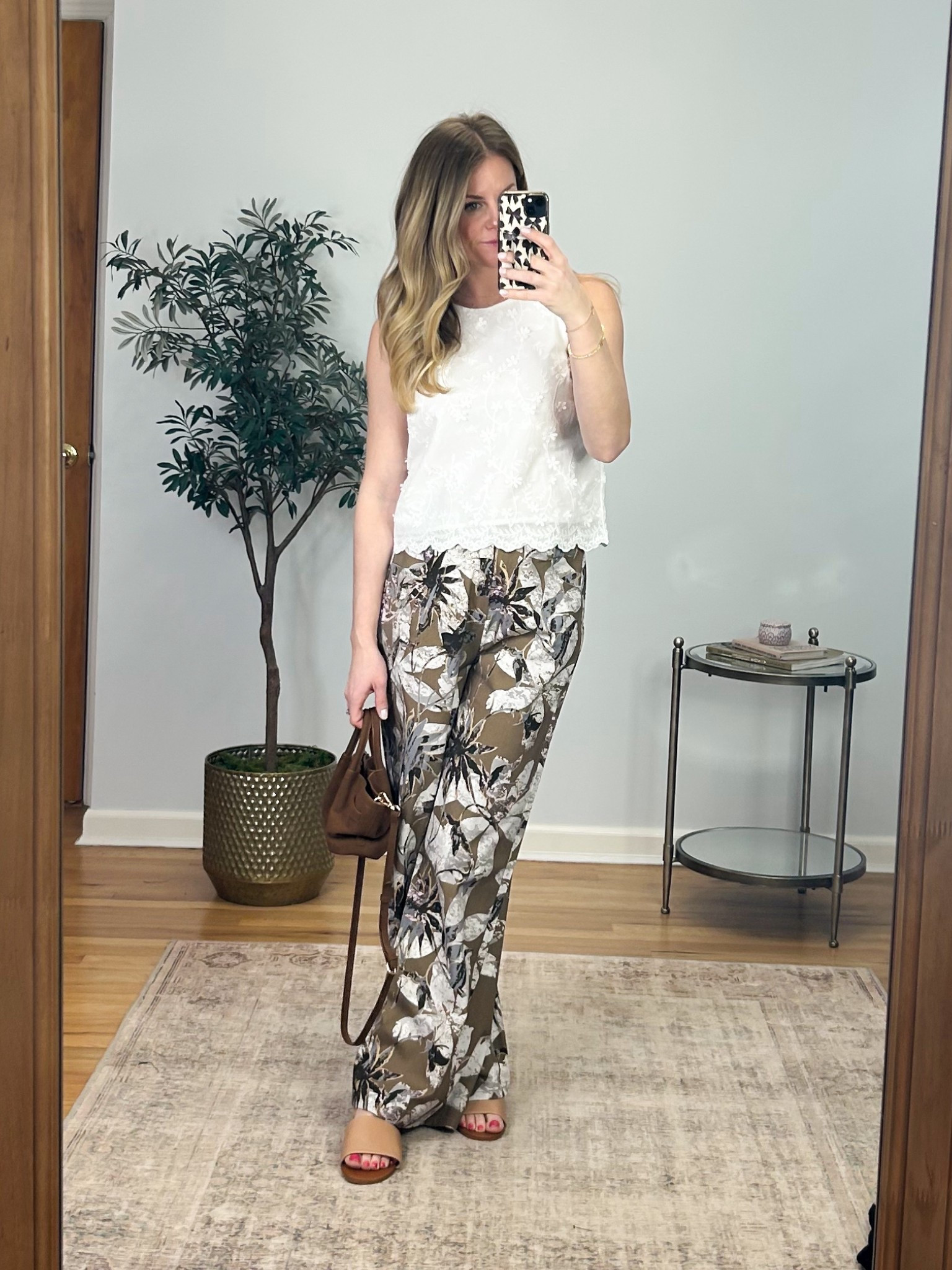 Here are a few fun pieces from Lulu’s that are so cute for spring ! I love the floral camo looking pants and the gorgeous embroidered top! Size M in the pants and the top! Top on sale with code SPRINGTIME. 

#LTKSeasonal #LTKootd #LTKSaleAlert