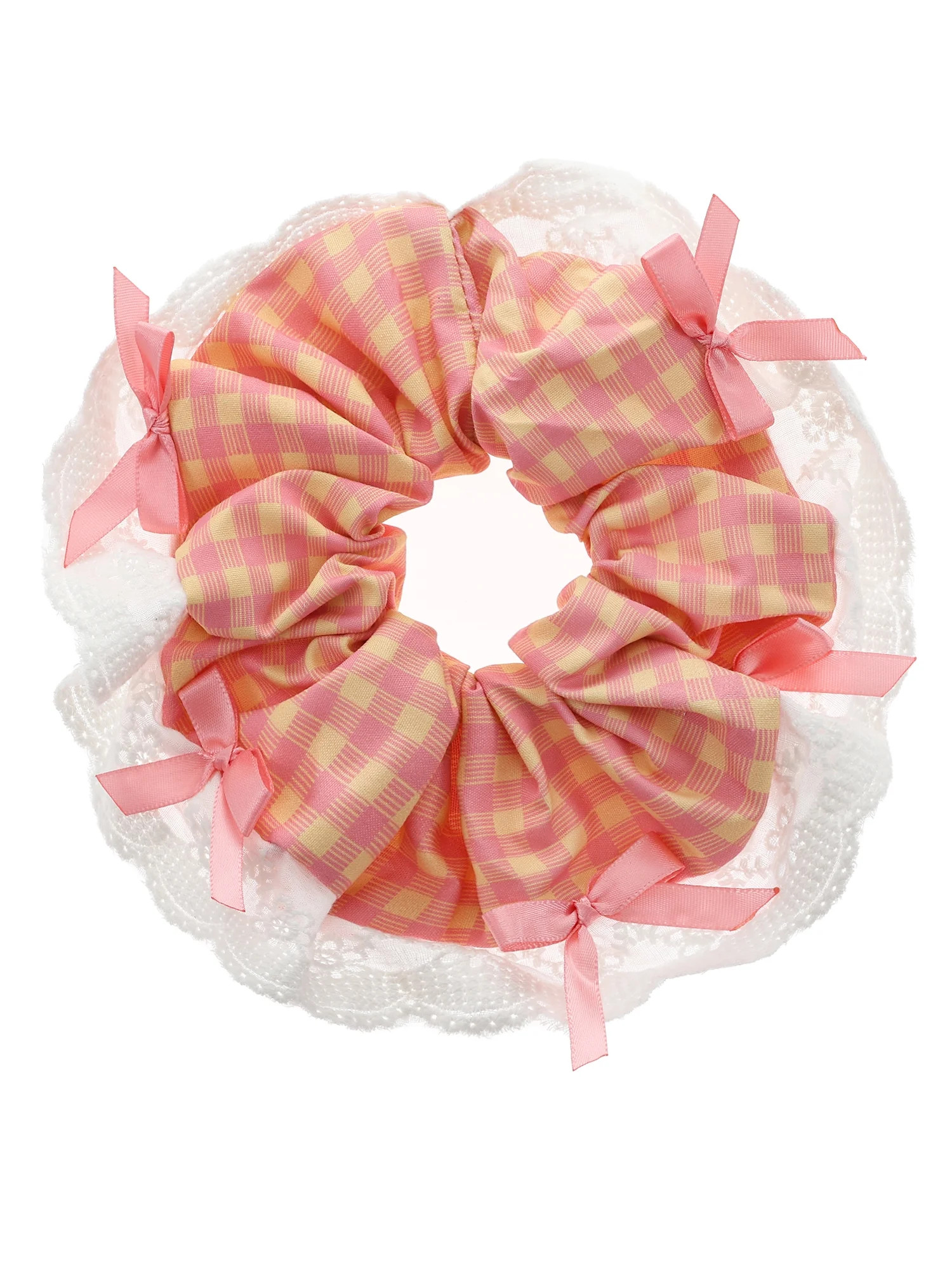 Way to Celebrate Easter Pink and Yellow Hair Scrunchie, 1 Piece | Walmart (US)