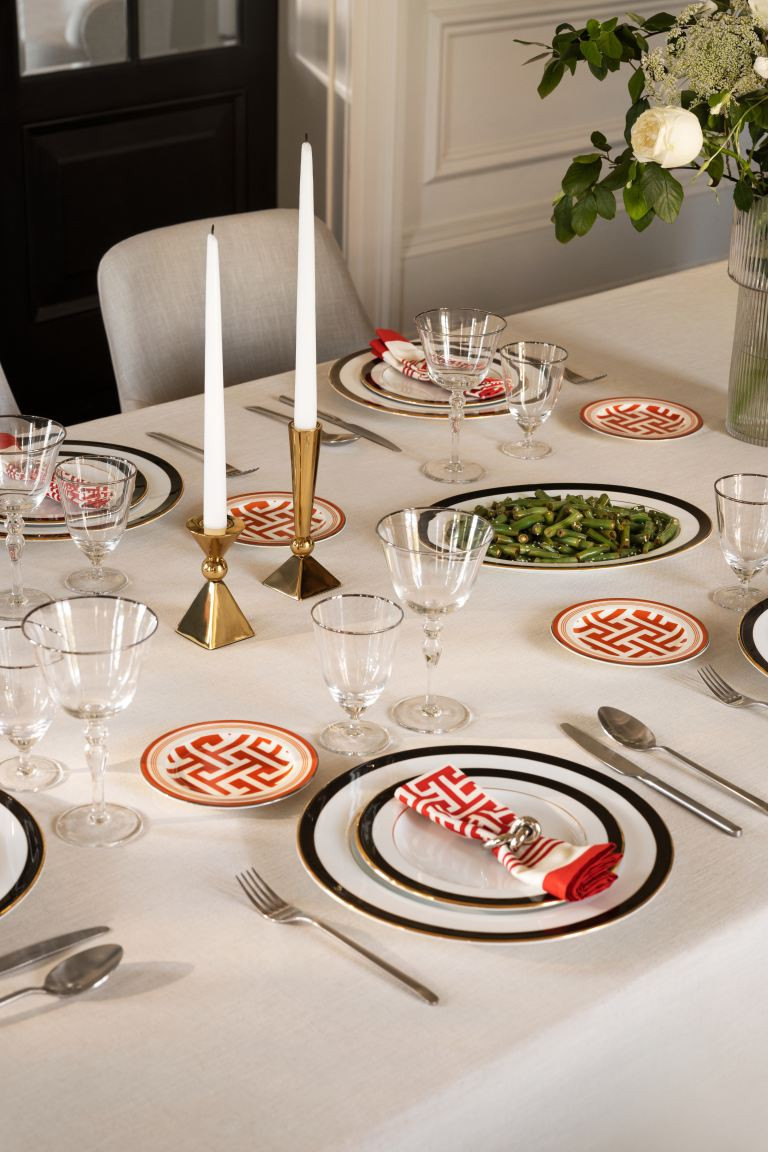 Vaso con pie | H&M (FR, IT, ES, PT, BE)