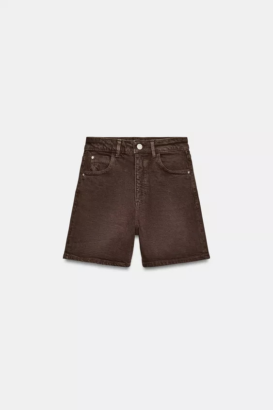 Z1975 MOM FIT SHORTS | Zara UK