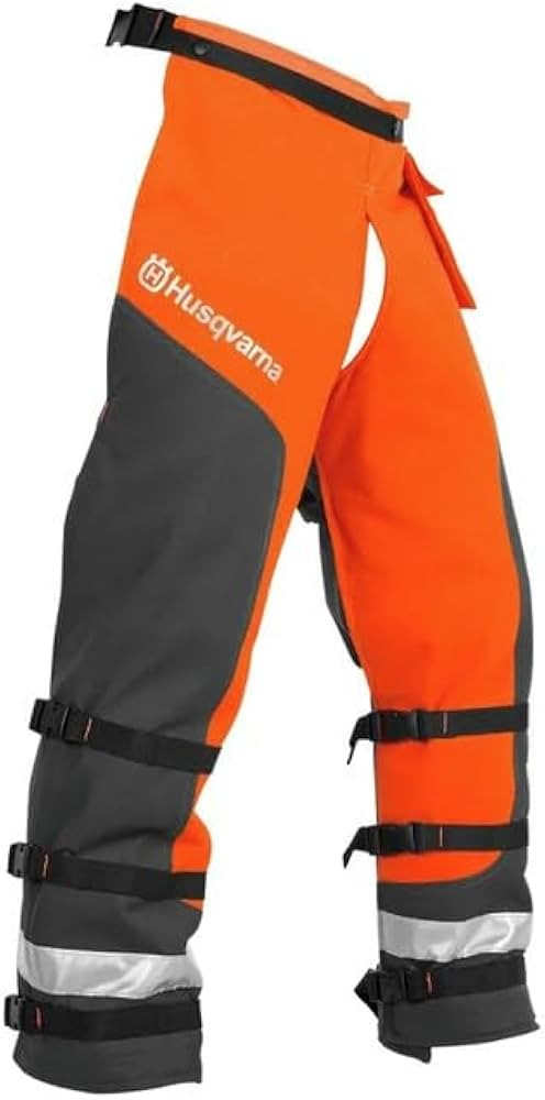Husqvarna Technical Apron Wrap Chainsaw Chaps 36- to 38-Inch, Chainsaw Safety Equipment with 5 La... | Amazon (US)