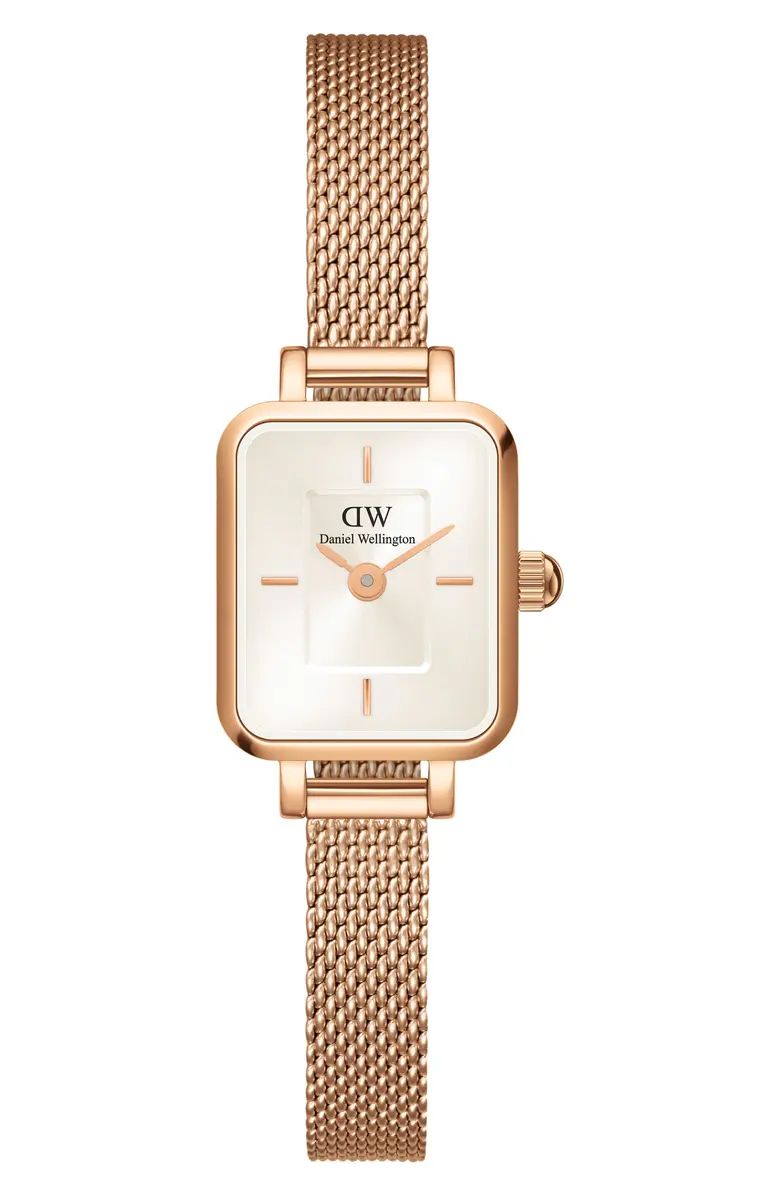 Daniel Wellington Micromesh Strap Watch, 15mm x 18mm | Nordstrom | Nordstrom