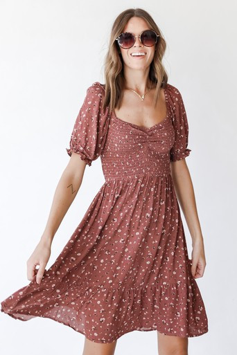 Meant To Flourish Floral Dress | Dress Up