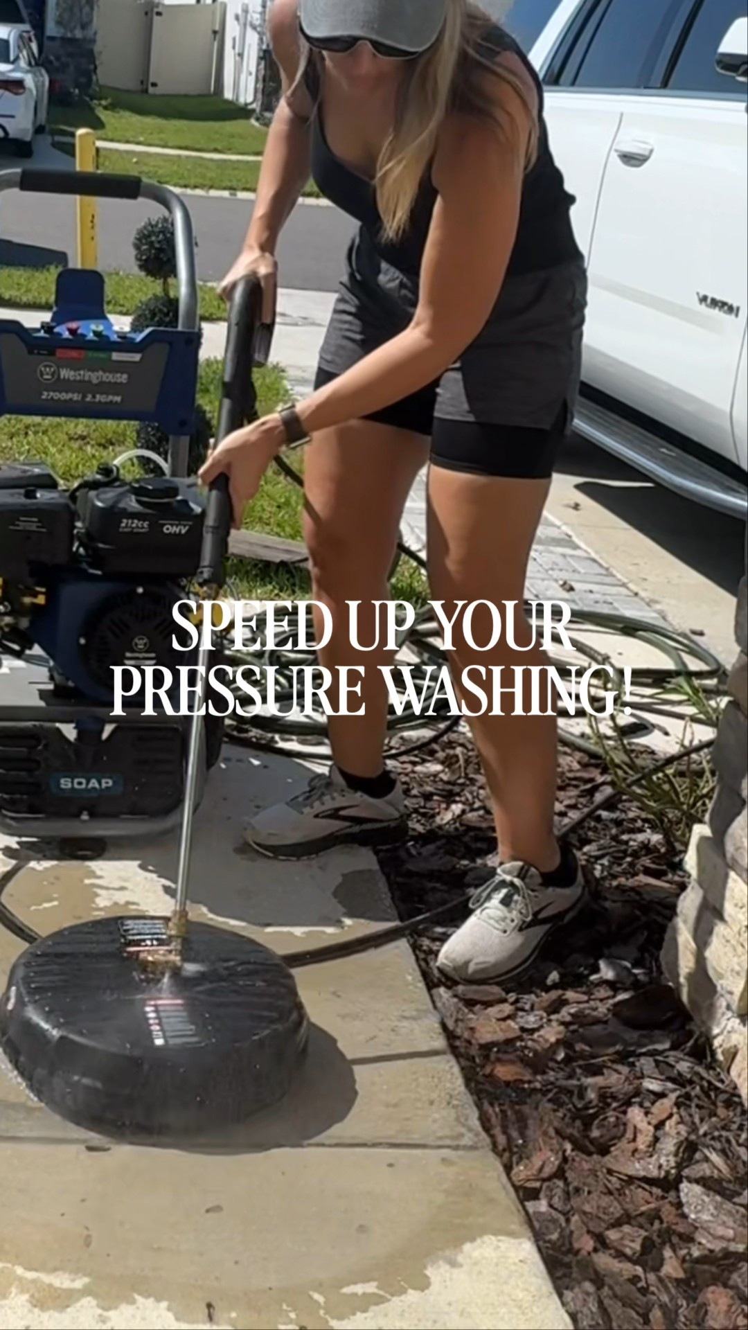 I’ve been using this 15” rotating surface cleaner attachment from Westinghouse, and it’s a total game-changer. Works with most gas or electric pressure washers, so big areas like driveways, decks, and patios get spotless so much faster. 💦🏡

#PressureWashing #OutdoorCleaning #DeckAndDriveway #CleanFast #HomeUpgrade

#LTKHome #LTKSeasonal