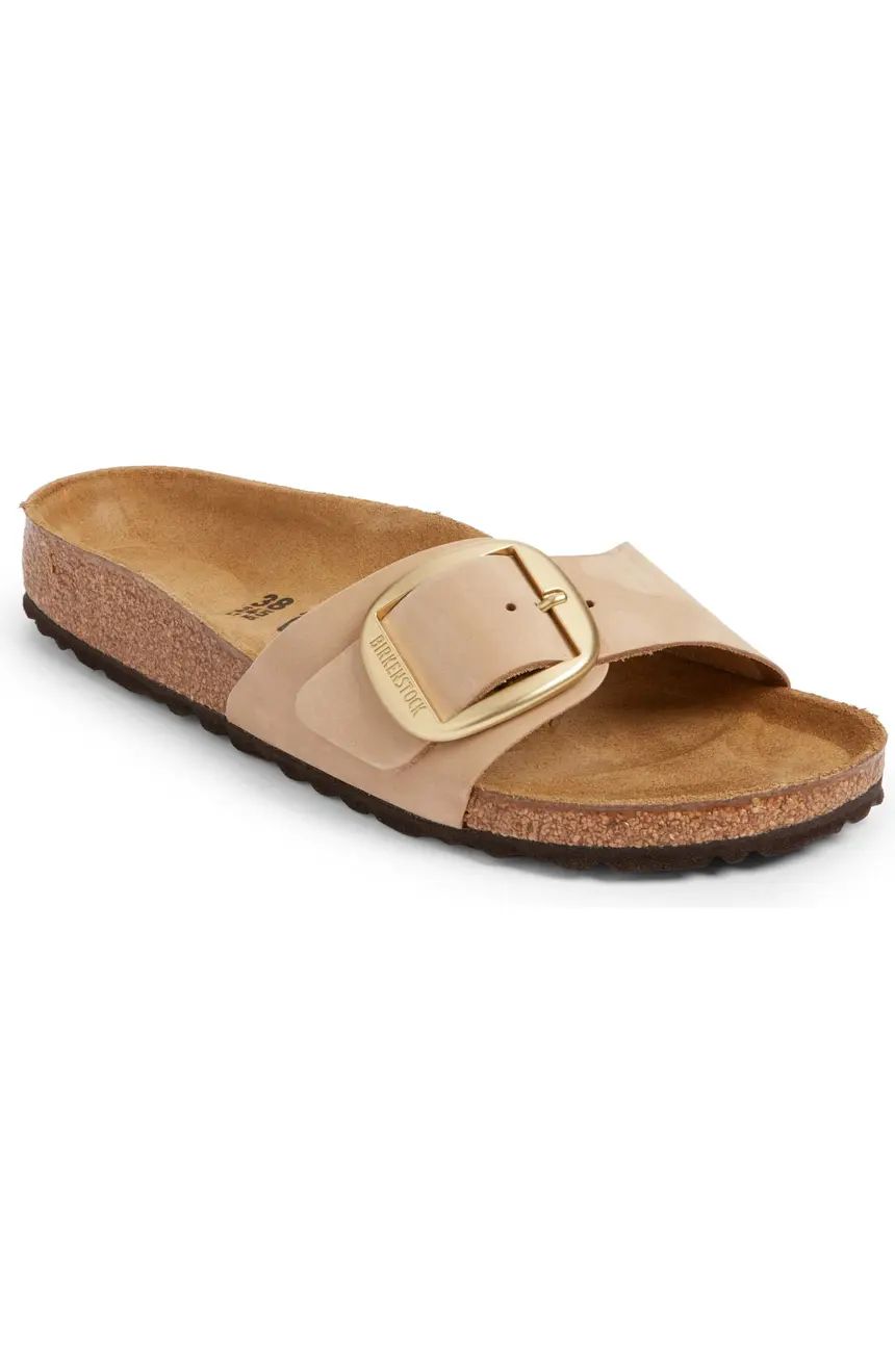 Madrid Big Buckle Slide Sandal | Nordstrom