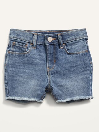 Unisex Slouchy Straight Cut-Off Jean Shorts for Toddler | Old Navy (CA)