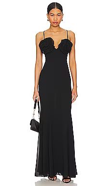Lovers and Friends Jemma Gown in Black from Revolve.com | Revolve Clothing (Global)