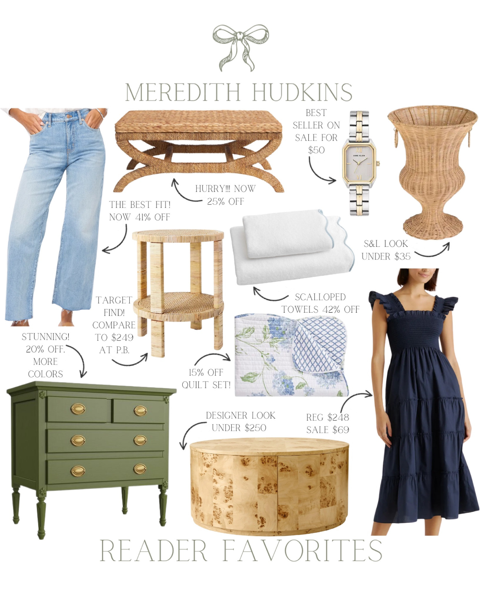 Meredith Hudkins preppy classic timeless Burlwood table Walmart, Walmart home Belk quince Ballard designs pottery ball Kohl’s, home decor, decorative accents, home decor, furniture, bedroom, primary bedroom, living room, entryway, side, den crew, blue dress, spring style

#LTKHome #LTKStyleTip #LTKSaleAlert