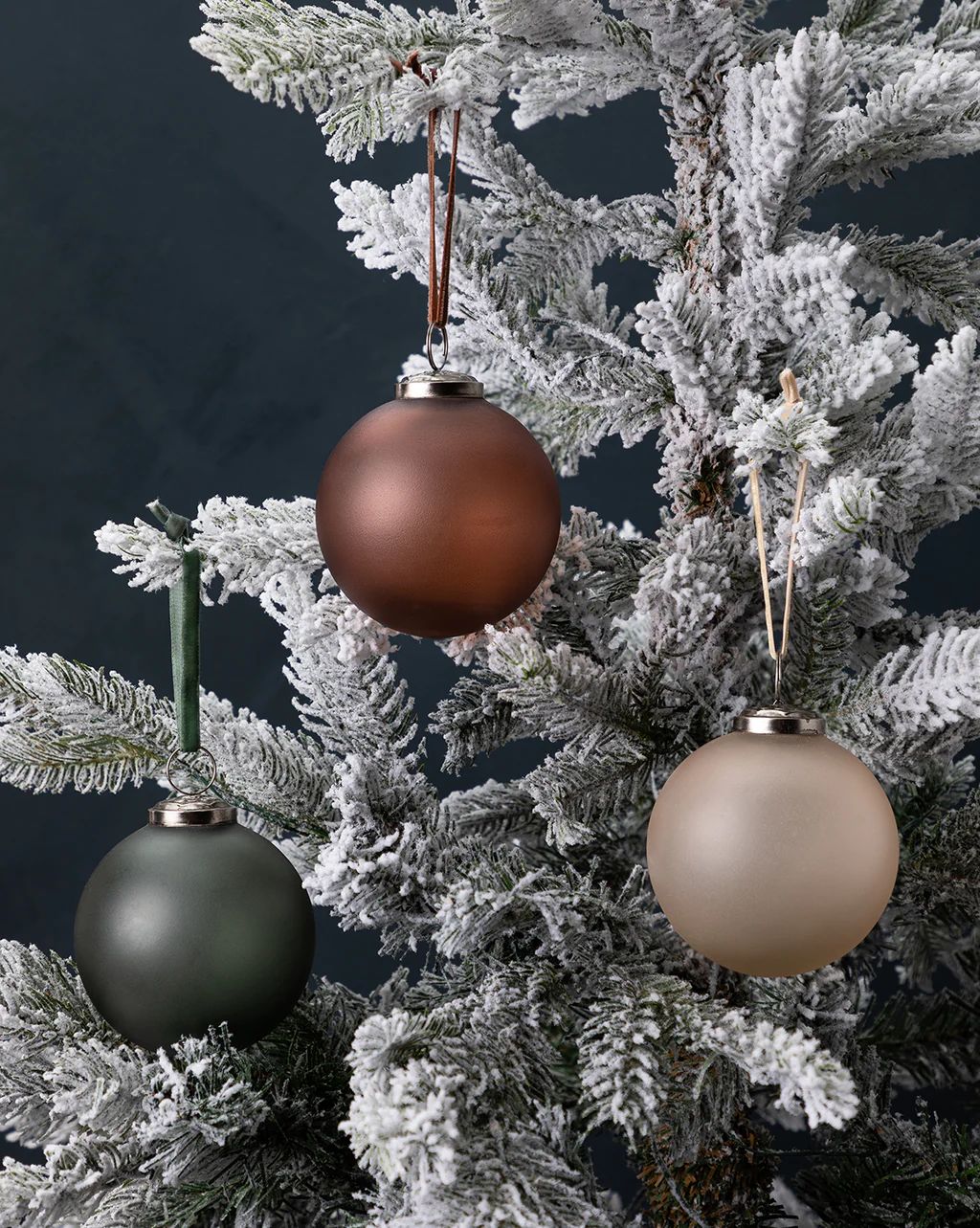 Noel Festive Ornaments (Set of 3) | McGee & Co.