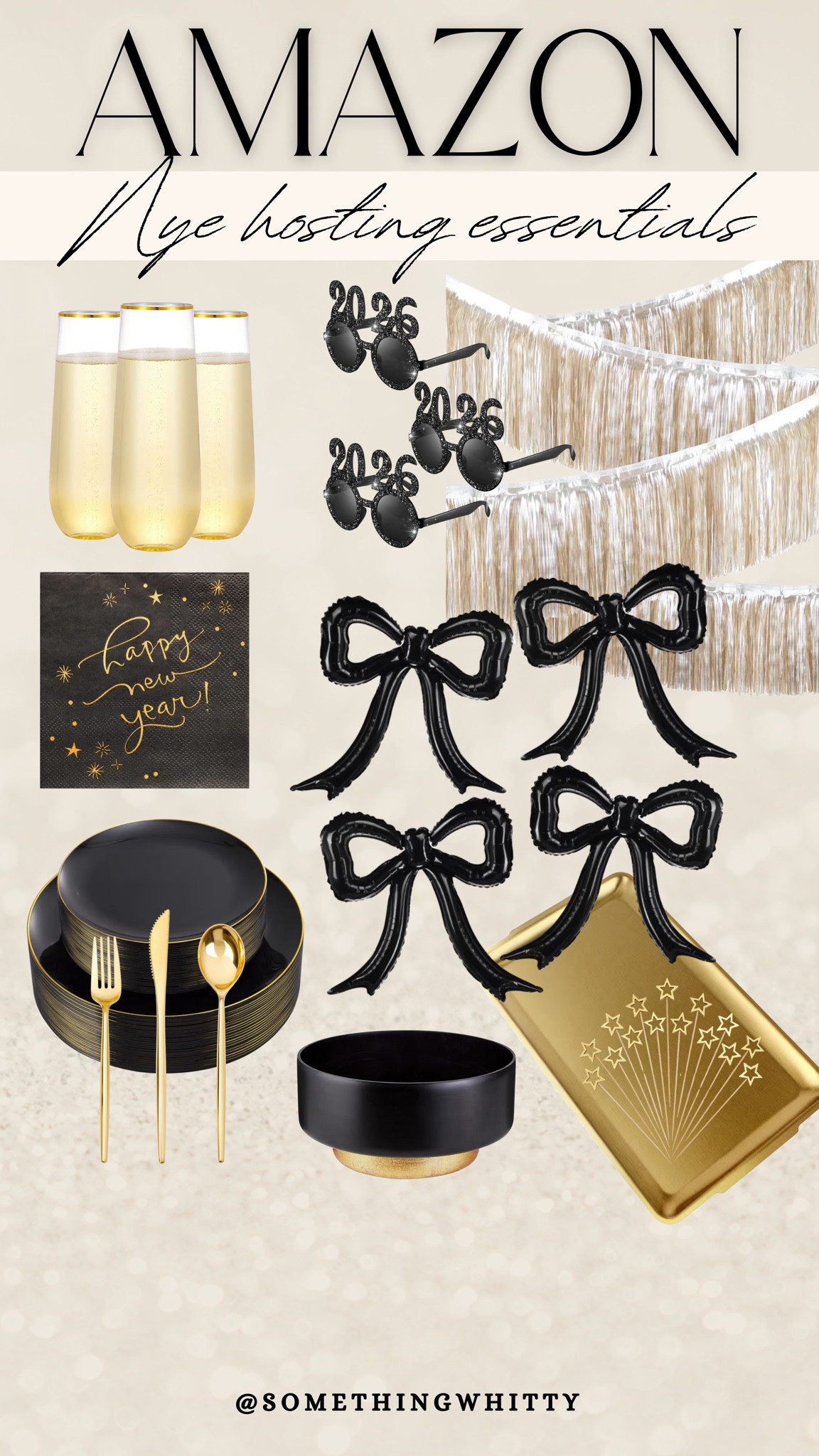 Amazon finds to add some sparkle to your New Year's Eve celebration! These party essentials will make your party look stunning. #nye #partysupplies #amazonfinds #amazoncreatorfinds #newyears #partydecor

#LTKHome #LTKHoliday #LTKSeasonal