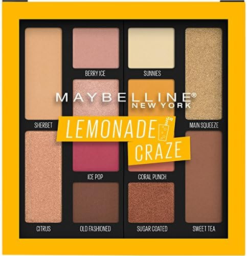 Maybelline Eyeshadow Palette, Lemonade Craze | Amazon (US)
