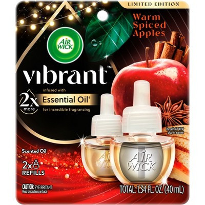 Air Wick Scented Oil Air Freshener Spiced Apples - 1.34 fl oz | Target
