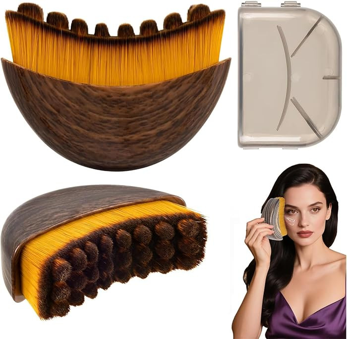 2025New Lymphatic Contour Face Brush, DLymphatic Drainage Massager for Face, Dry Brush, Chin & Ja... | Amazon (US)