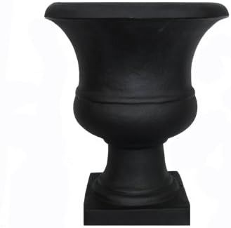 Tusco Products Outdoor Urn, 17-Inch, Black | Amazon (US)