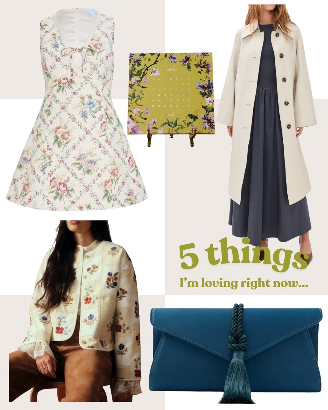 5 things I’m loving right now 🤍 (the 2026 calendar is by Inslee Fariss and is the most beautiful) 

#LTKHome #LTKStyleTip