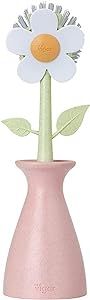 Vigar Florganic Dish Brush with Vase, Eco-Friendly, Daisy-Shaped Dish Brush and Holder, Pink | Amazon (US)