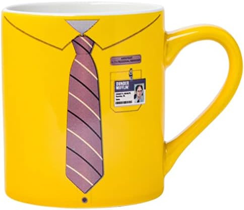 Silver Buffalo The Office Dwight Shirt Ceramic Mug, 14 Ounces | Amazon (US)