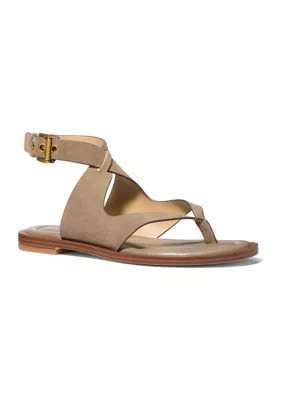MICHAEL Michael Kors Women's Irene Flat Thong Sandals, 9.5M | Belk