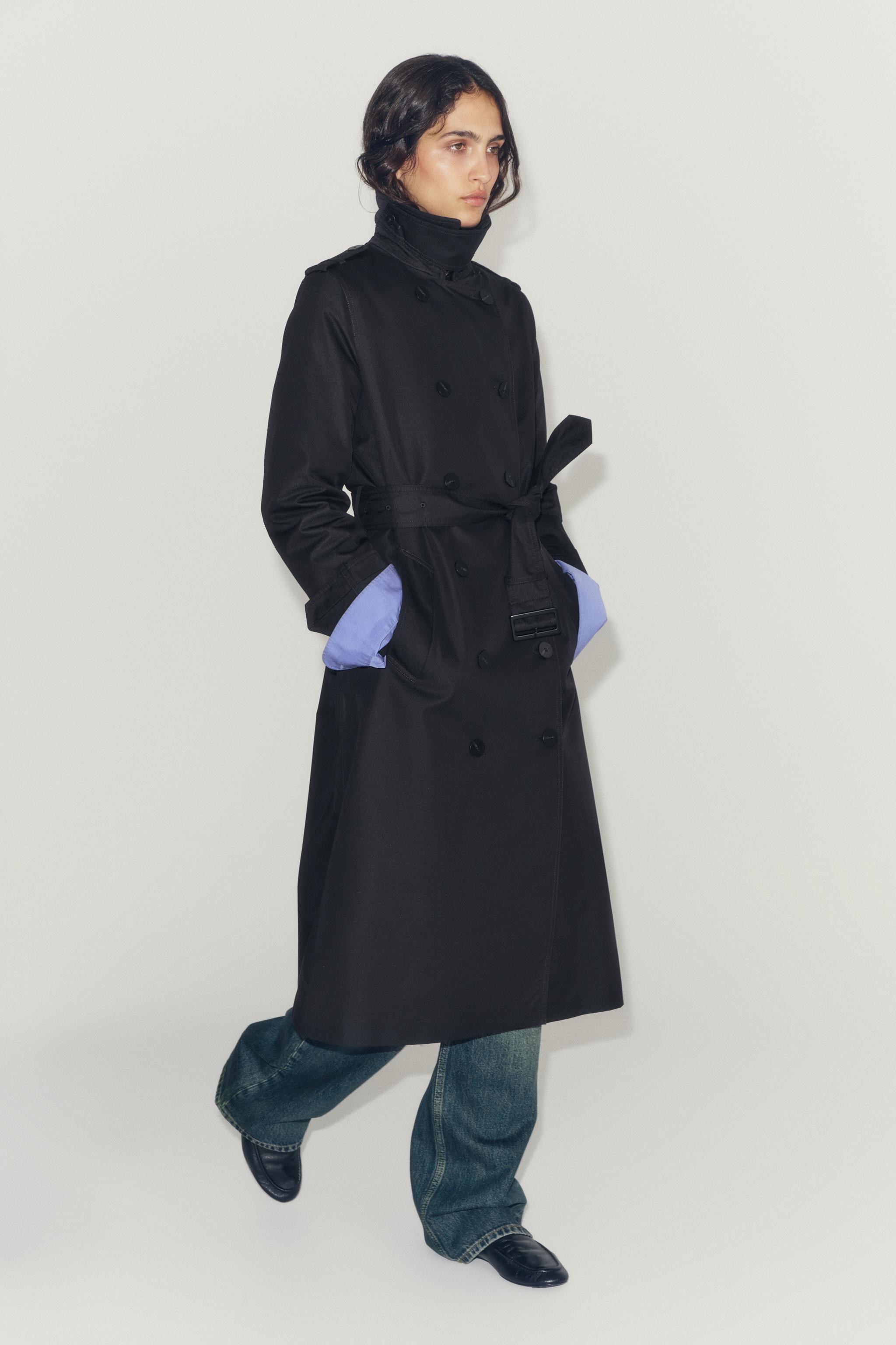 ZW COLLECTION WATER-REPELLENT BELTED TRENCH COAT | Zara FR