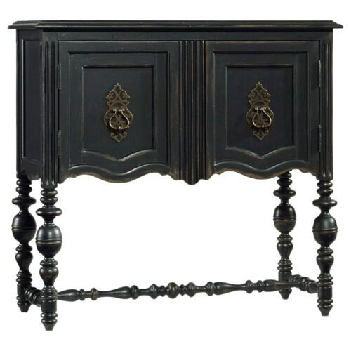 Living Room 2-Door Chest - Black - Hooker Furniture | One Kings Lane