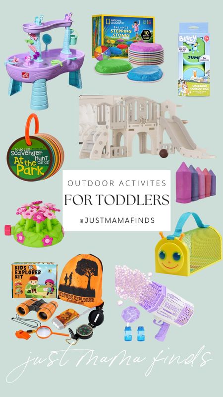 Fun outdoor activities for toddlers! 

Outdoor toys, water toys, games, toddler finds, summer finds, summer activities 

#LTKSeasonal #LTKKids #LTKFamily