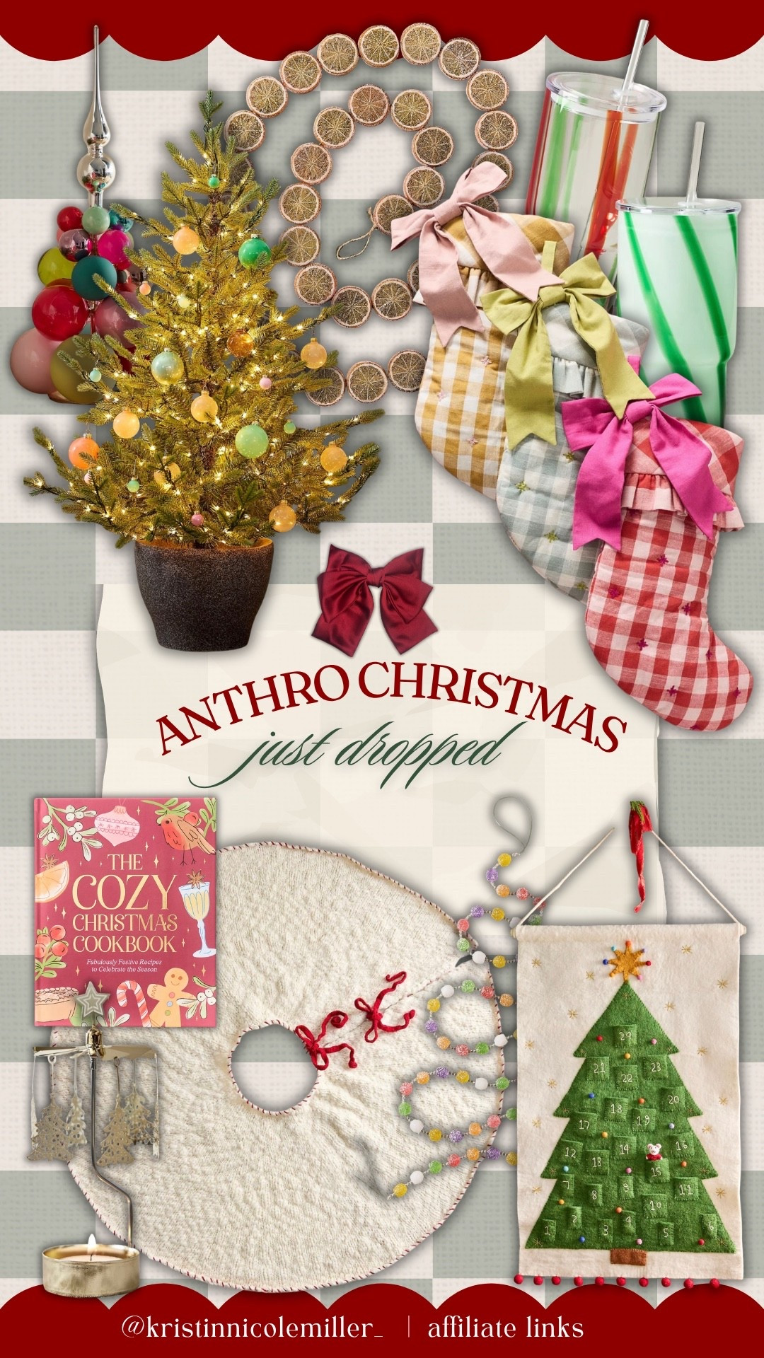 Obsessing over the new Christmas drop at Anthropologie! 

Seasonal finds new just dropped Christmas vintage vibes stockings gingham plaid knit

#LTKmomlife #LTKHome #LTKSeasonal