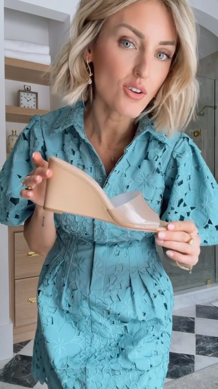 This nude wedge is such a great shoe to have for spring events! It’s just a classic shoe you can wear with everything! 

Loverly Grey, Tuckernuck, spring event dresses, cocktail, spring heels, spring wedges 

#LTKSeasonal