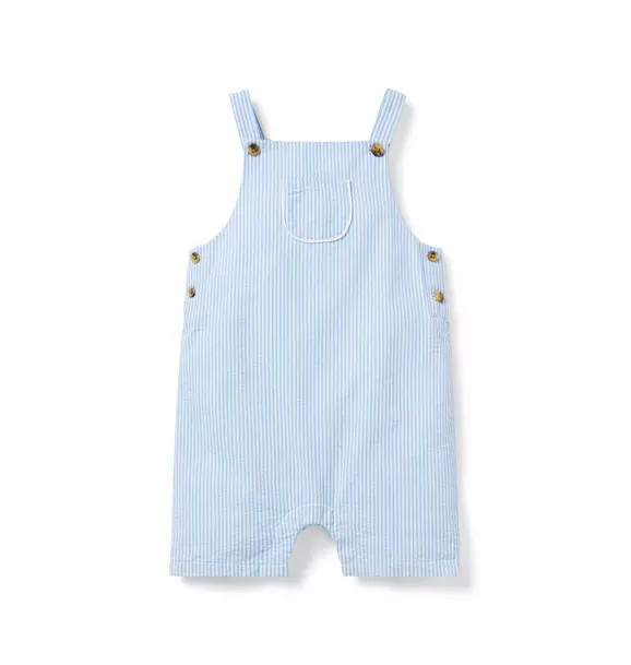 Baby Seersucker Overall | Janie and Jack