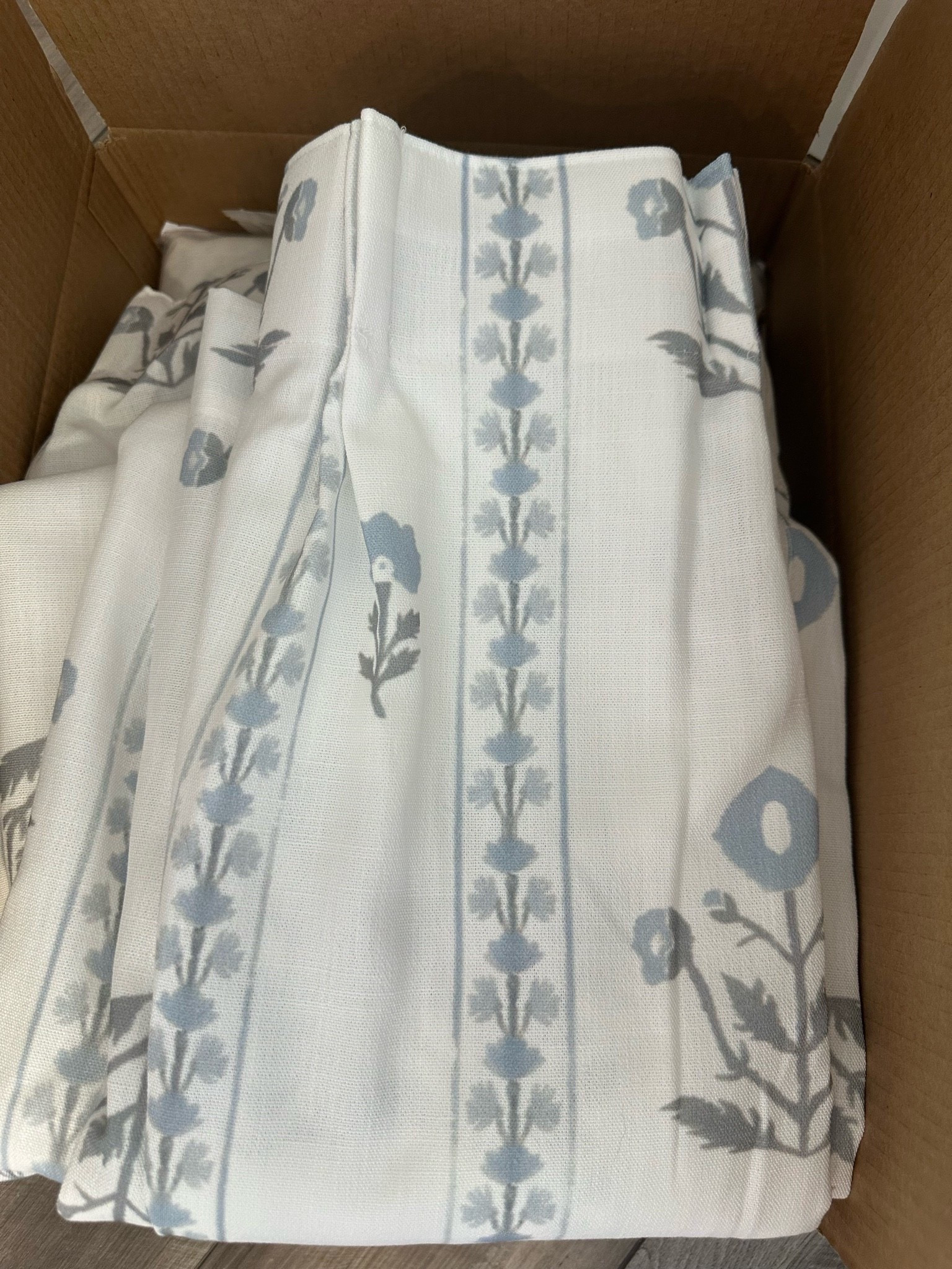 High end look without the price tag! Sharing right of the delivery box 😍 because they’re gorgeous & I’m waiting on the rings to hang them. Soft  blue & green tone Linen Blend Pinch Pleated Curtains going on the rods I just shared. Come in an array of sizes & colors

Home Decor. Windows. Home Decorations. Living Room. Amazon Home Finds

#LTKHome #LTKSeasonal #LTKdayinmylife