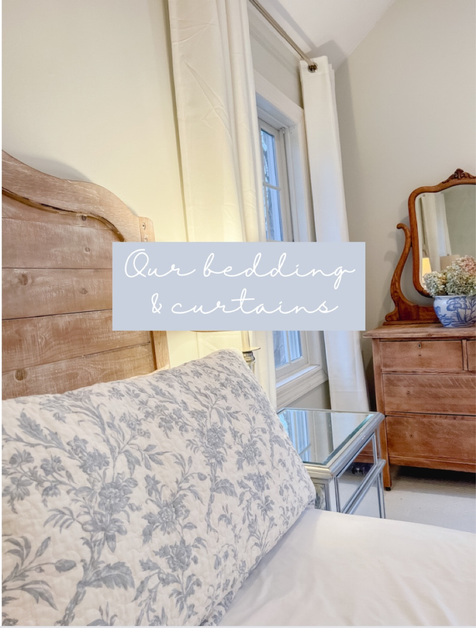 Our primary bedding & curtains 🫶🏼

#LTKfindsunder100 #LTKsalealert #LTKhome