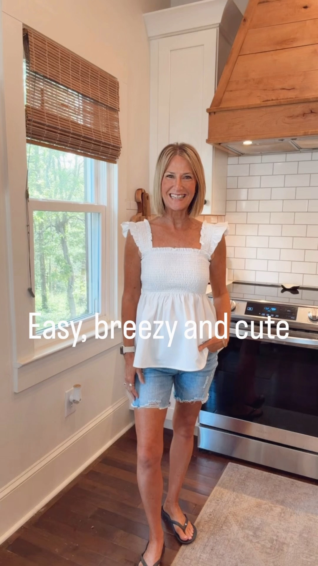 You can never go wrong with a babydoll style… so flattering and comfy.  Come in other color options. Wearing a small.

#LTKootd #LTKgrwm #LTKOver40
