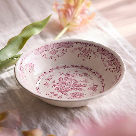 Pink Floral Bowl | Terrain