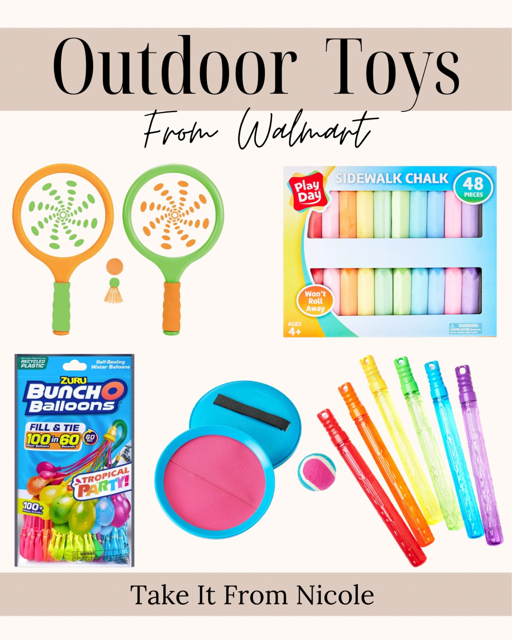 Outdoor toys sales walmart