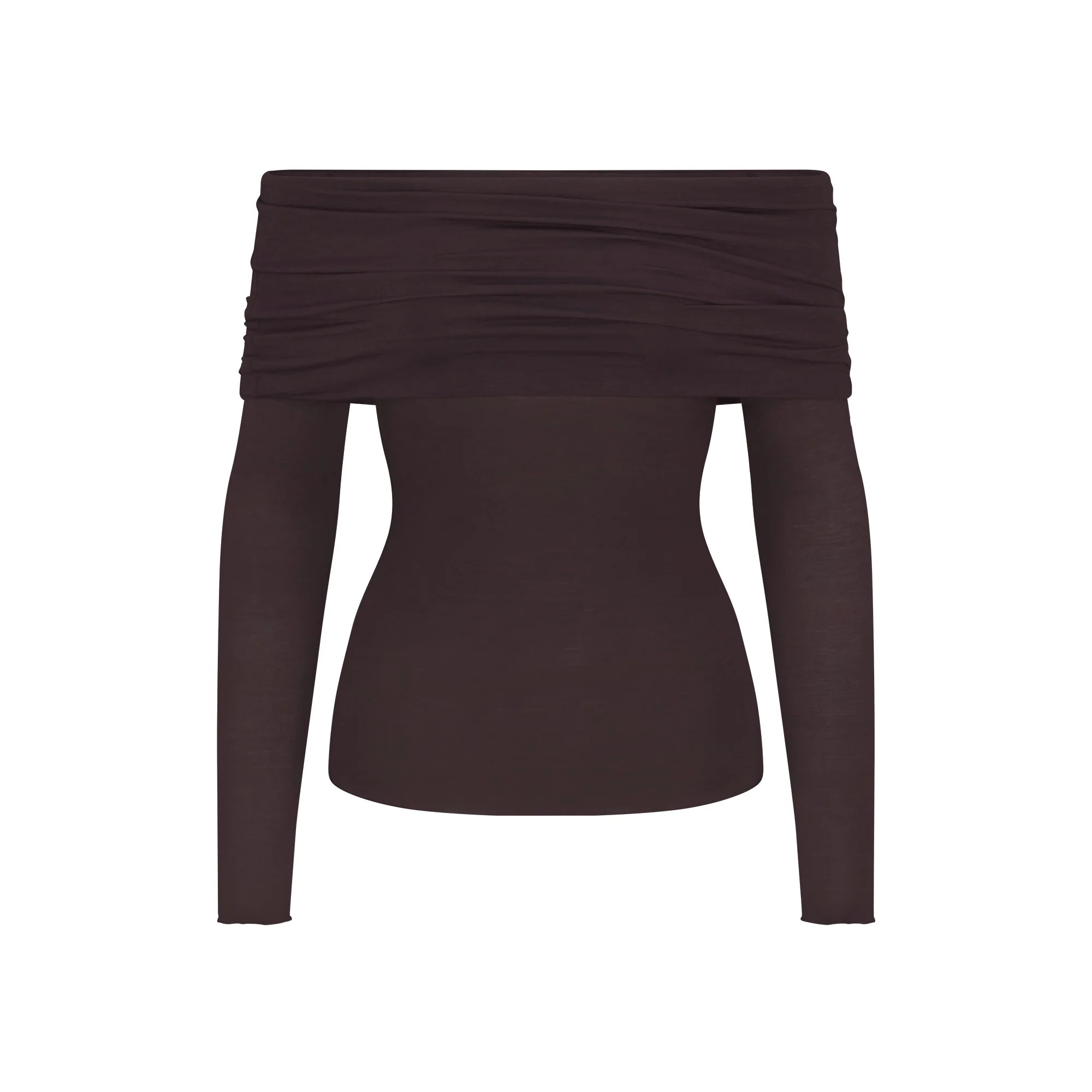 SHEER MODAL OFF THE SHOULDER TOP | PHOENIX | SKIMS (US)