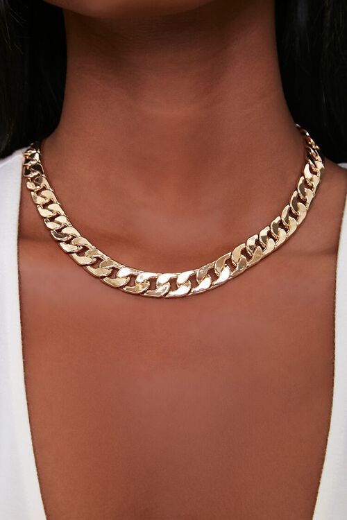 Chunky Curb Chain Necklace | Forever 21 (US)