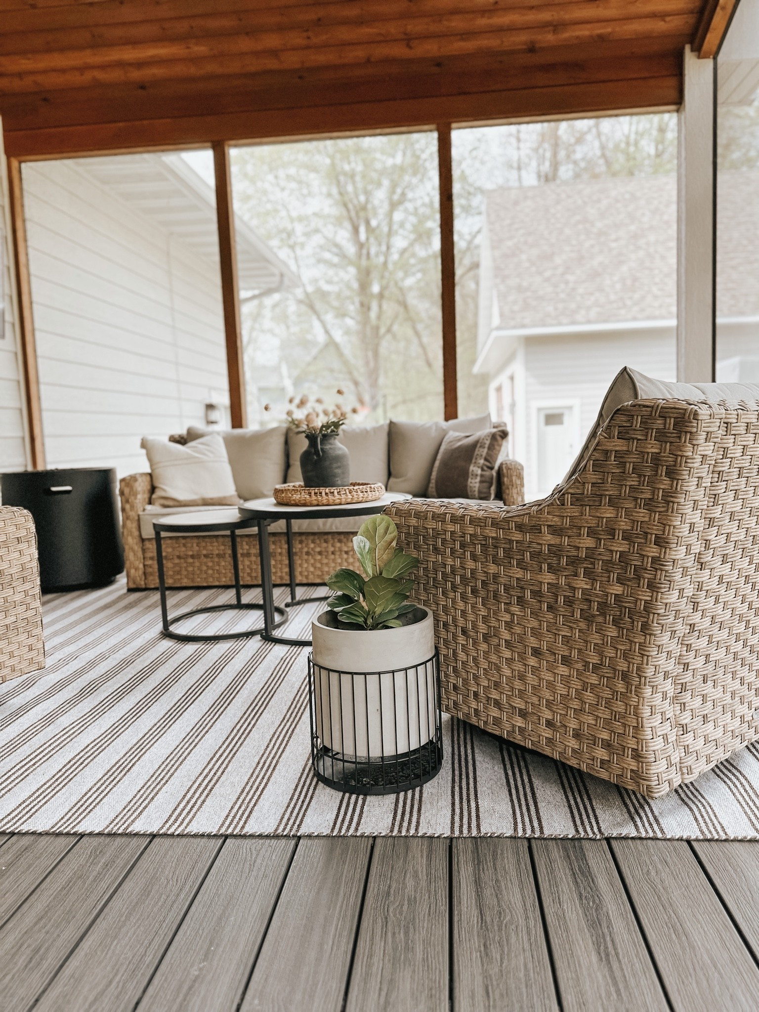 A patio set I will never regret buying… solid, easy to clean, comfortable…