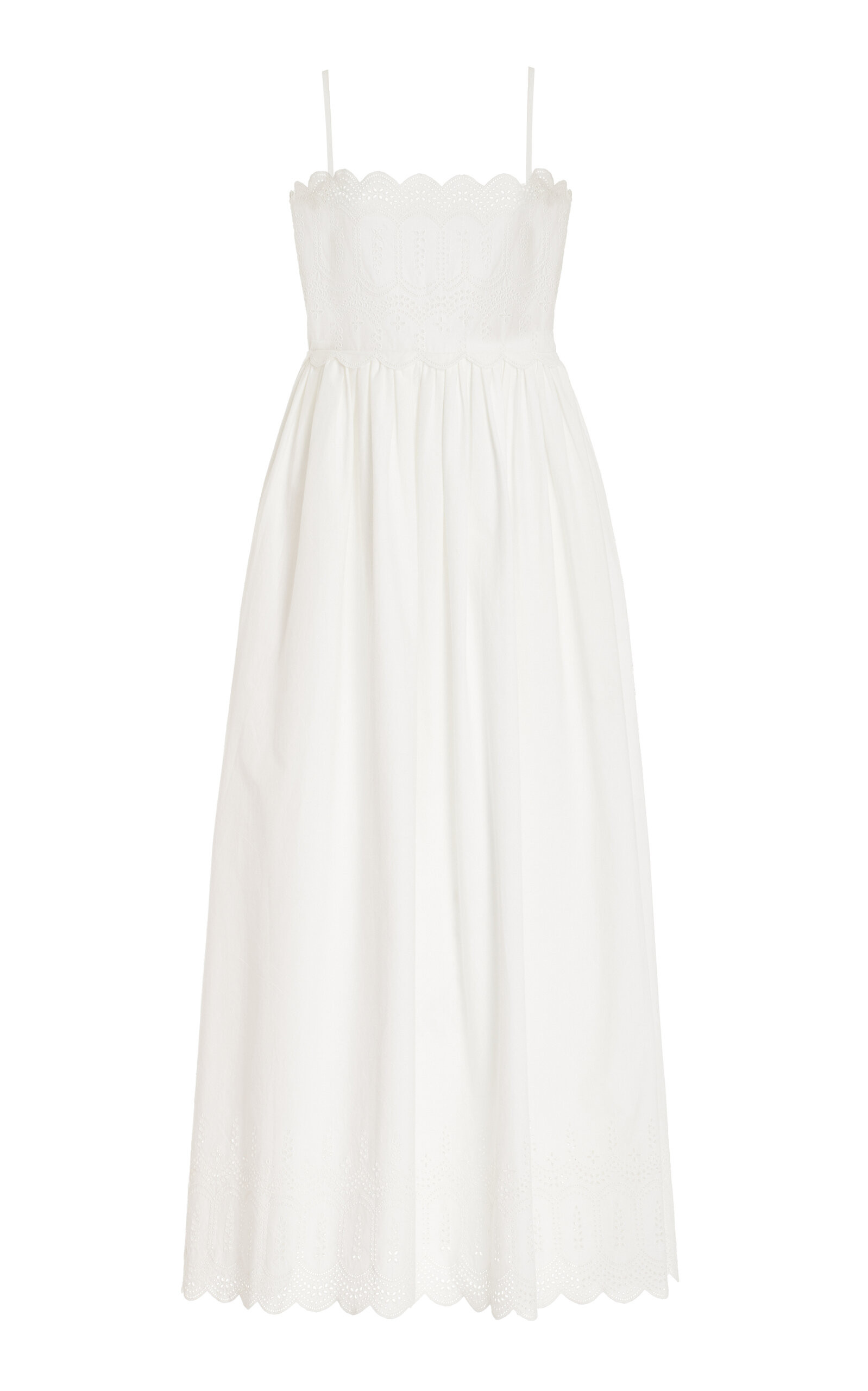 Maisie Embroidered Cotton Maxi Dress | Moda Operandi (Global)